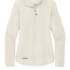 10479-Ivory-5-EB227IvoryFlatFront-1200W Eddie Bauer® Women's 1/2-Zip Microfleece Jacket
