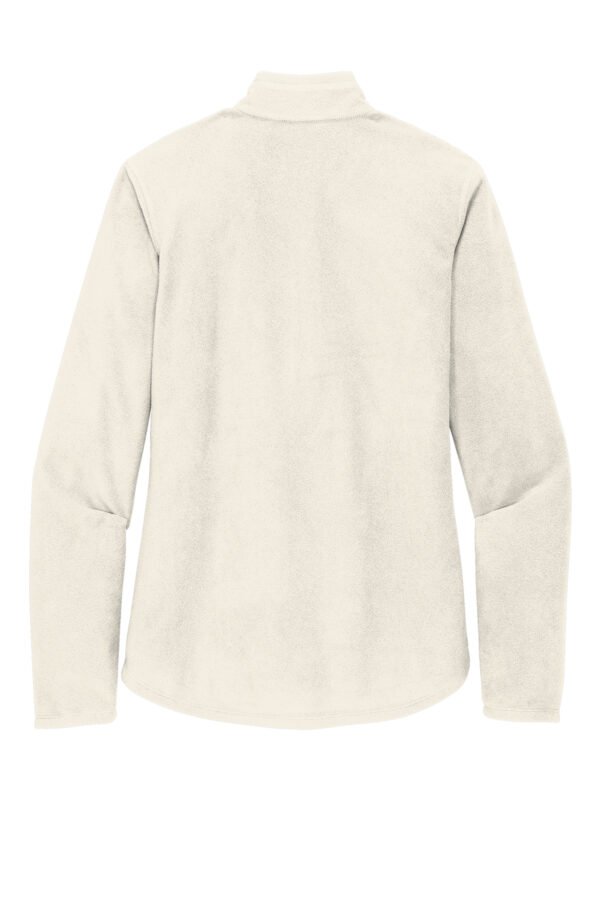 10479-Ivory-6-EB227IvoryFlatBack-1200W Eddie Bauer® Women's 1/2-Zip Microfleece Jacket