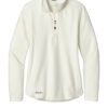 1200W-10479-Ivory-12-EB227IvoryFlatFront Eddie Bauer® Women's 1/2-Zip Microfleece Jacket