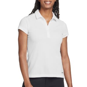 Nike Women's Dri-FIT Solid Icon Pique Modern Fit Polo