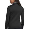 1200W-7440-BlkDkGrey-2-779796BlkDkGreyModelBack2 Nike Women's Dri-FIT Stretch 1/2-Zip Cover-Up