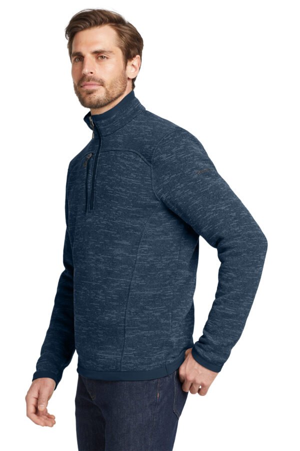 1200W-9752-RiverBlNvH-4-EB254RiverBlNvHModelSide2 Eddie Bauer ® Sweater Fleece 1/4-Zip