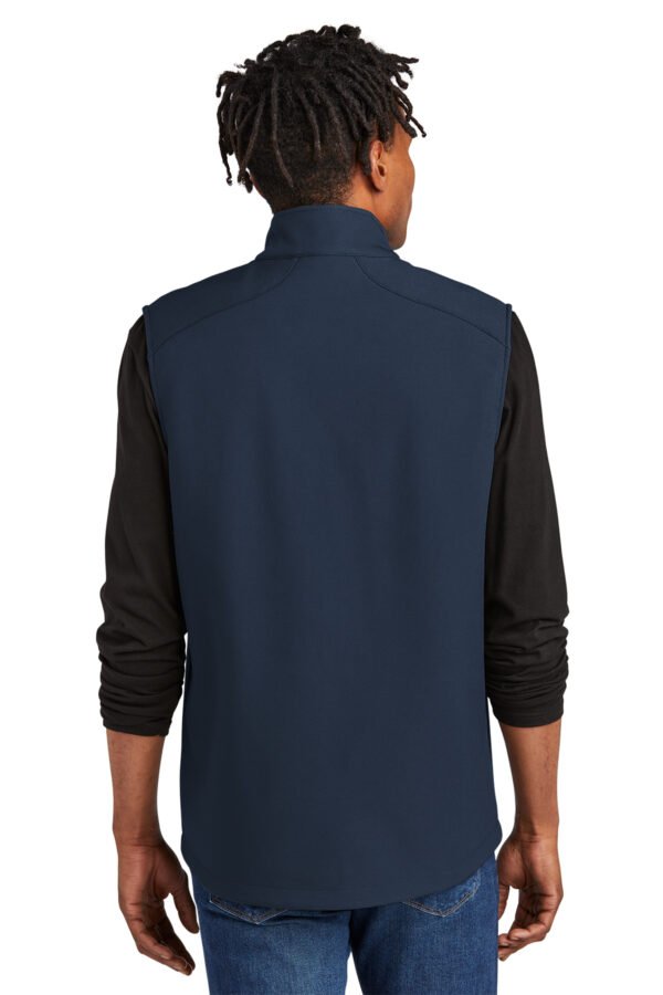 22575-RiverBlNv-2-EB546RiverBlNvModelBack-1200W Eddie Bauer® Stretch Soft Shell Vest