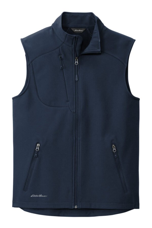 22575-RiverBlNv-5-EB546RiverBlNvFlatFront-1200W Eddie Bauer® Stretch Soft Shell Vest
