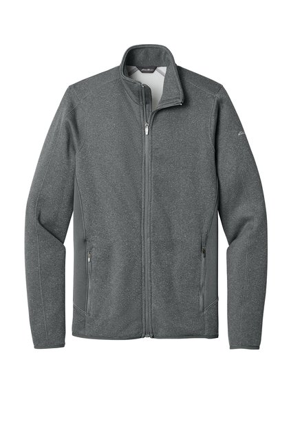 424Wx635H-7621-GreyHthr-12-EB238GreyHthrFlatFront1 Eddie Bauer® Full-Zip Heather Stretch Fleece Jacket