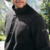 9752-Black-7-EB254BlackModelLifestyleGA22-1200W Eddie Bauer ® Sweater Fleece 1/4-Zip