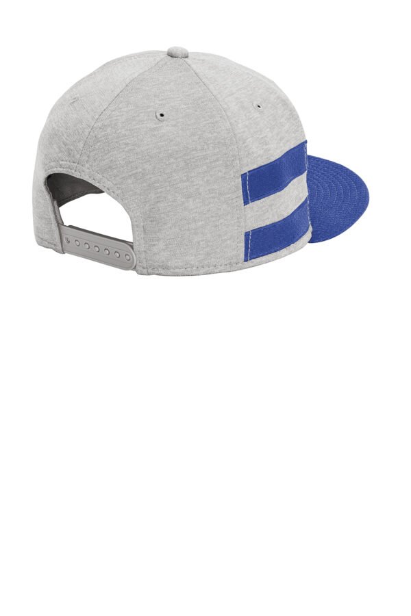 New Era ® Shadow Heather Striped Flat Bill Snapback Cap