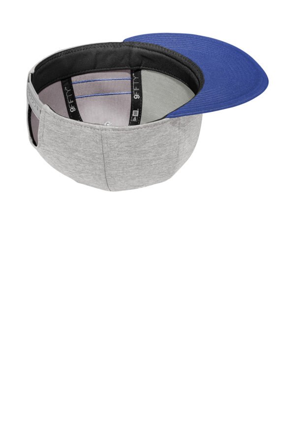 New Era ® Shadow Heather Striped Flat Bill Snapback Cap