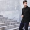 10862-Blacktop-7-OG145BlacktopModelLifestyle-1200W OGIO ® Code Stretch Long Sleeve Button-Up