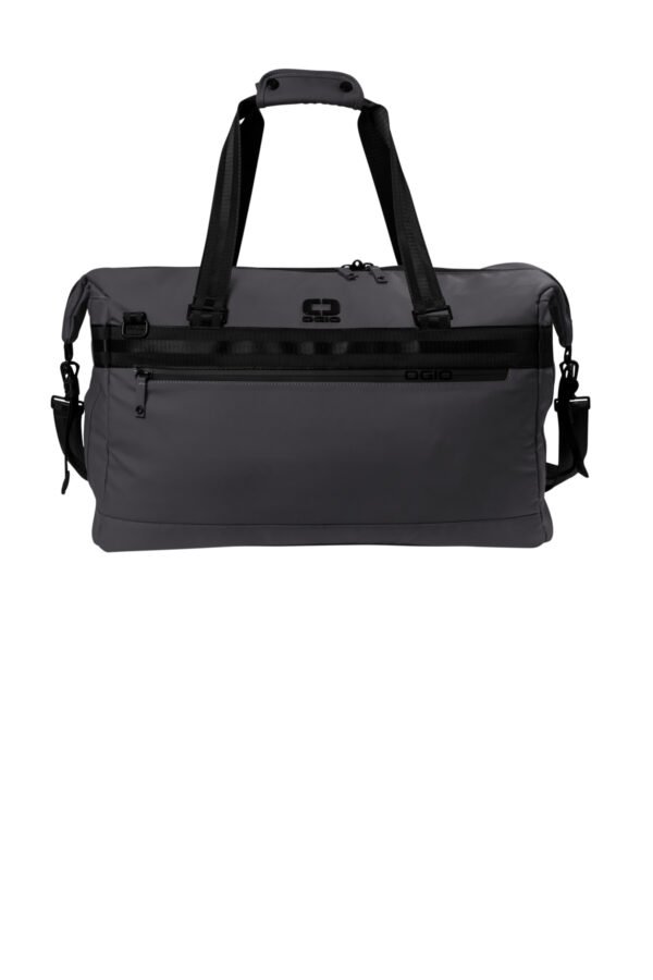 10974-TarmacGrey-1-411098TarmacGreyFlatFront-1200W OGIO® Commuter Duffel