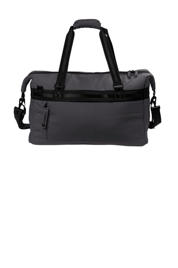 10974-TarmacGrey-2-411098TarmacGreyFlatBack-1200W OGIO® Commuter Duffel