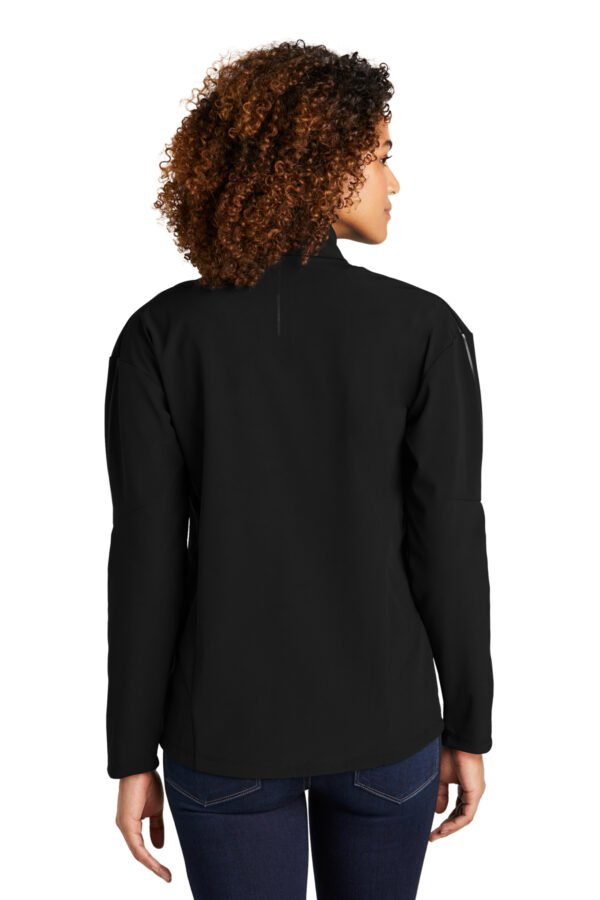 11087-Blacktop-2-LOG755BlacktopModelBack-1200W OGIO® Women's Commuter Full-Zip Soft Shell