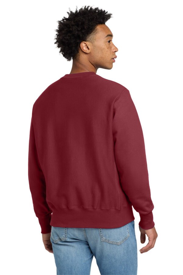 1200W-10321-Cardinal-2-S149CardinalModelBack2 Champion ® Reverse Weave ® Crewneck Sweatshirt