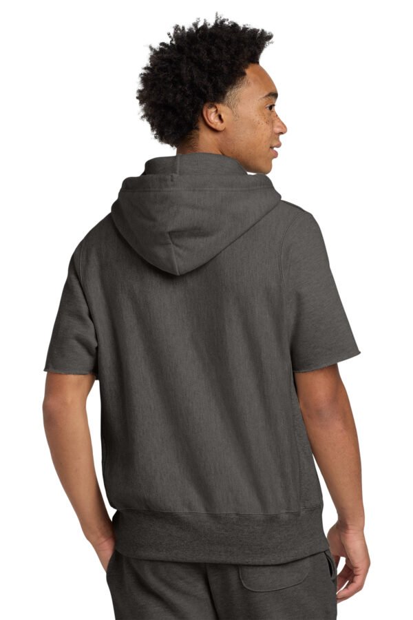 Champion ® Reverse Weave ® Short Sleeve Hooded Sweatshirt