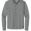 1200W-10862-TarmacGyHt-12-OG145TarmacGyHtFlatFront3 OGIO ® Code Stretch Long Sleeve Button-Up