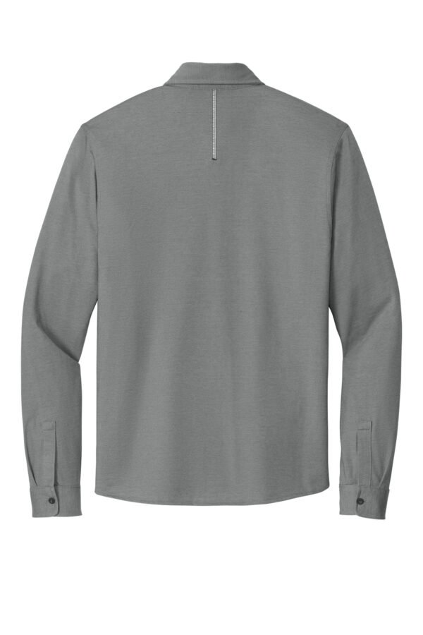 1200W-10862-TarmacGyHt-13-OG145TarmacGyHtFlatBack3 OGIO ® Code Stretch Long Sleeve Button-Up