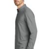 1200W-10862-TarmacGyHt-4-OG145TarmacGyHtModelSide3 OGIO ® Code Stretch Long Sleeve Button-Up