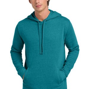 1200W-11032-HthrTeal-0-NL9300HthrTealModelFron4 Next Level Apparel® Adult Malibu Pullover Hoodie