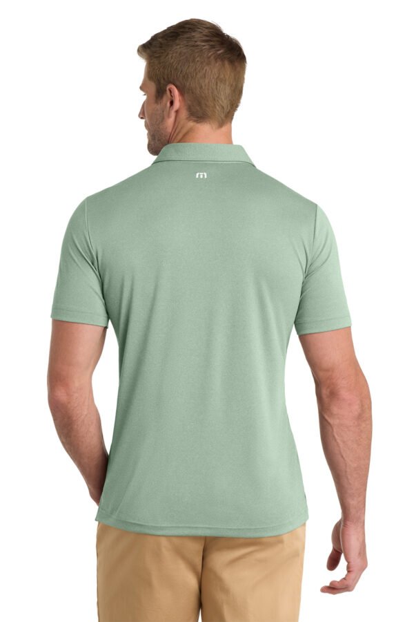 1200W-11124-BerylGrnHt-2-TM1MU410BerylGrnHtModelBack2 TravisMathew Coto Performance Polo