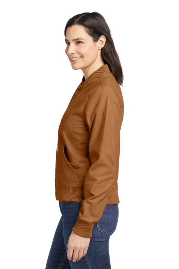 1200W-23286-CarharttBr-4-CT102524CarharttBrModelSide2 Carhartt® Women’s Rugged Flex® Crawford Jacket