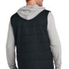 1200W-31892-BlkGreyHtr-0-TM1MZ336BlkBlkHtrModelFront23 TravisMathew Tides Up Hooded Jacket