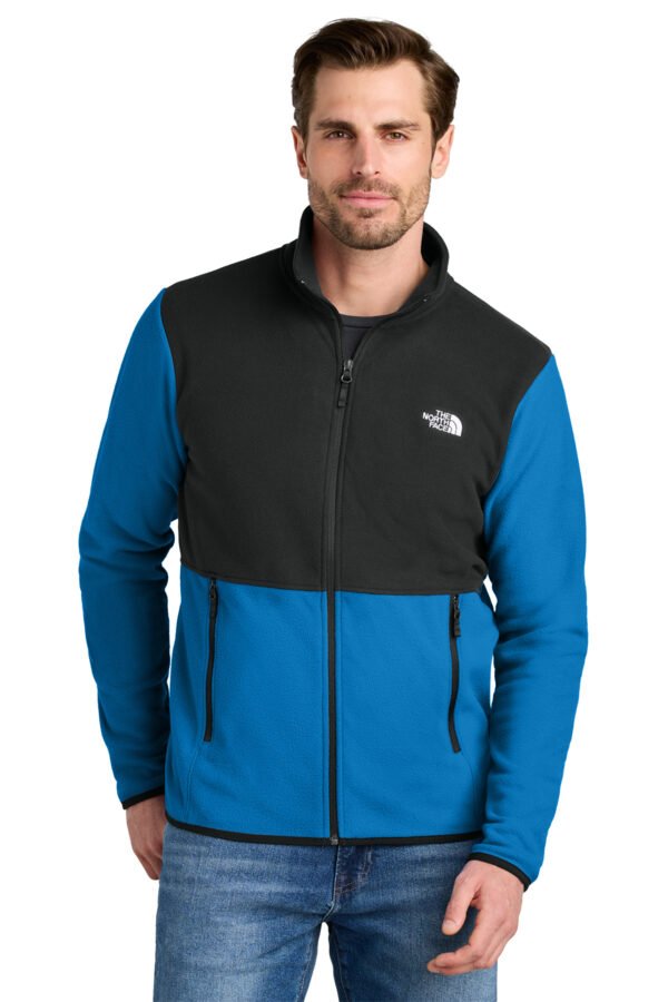 1200W-38075-HeroBTNFB-0-NF0A7V4JHeroBTNFBModelFront1 The North Face® Glacier Full-Zip Fleece Jacket