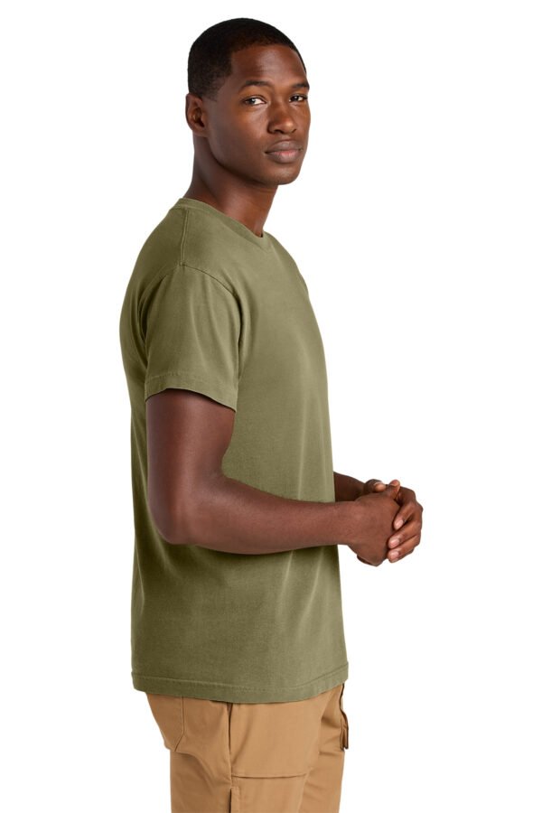 1200W-46982-FadedArmy-4-1301GDFadedArmyModelSide2 American Apparel® Unisex Heavyweight Cotton Garment-Dyed Tee