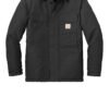 1200W-47879-Black-12-CTT106674BlackFlatFront Carhartt® Tall Duck Traditional Coat