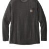 1200W-47881-CarbonHthr-12-CT106656CarbonHthrFlatFront Carhartt Force® Long Sleeve Pocket T-Shirt