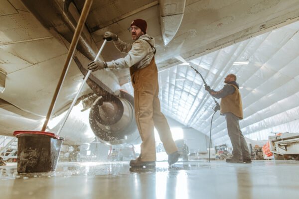 Carhartt Brown Carhartt® Firm Duck Insulated Bib Overalls