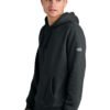 1200W-47900-TNFBlkHthr-4-NF0A8AU0TNFBlkHthrModelSide1 The North Face® Sleeve Logo Pullover Hoodie