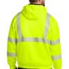 1200W-51274-BriteLime-2-CT104988BriteLimeModelBack Carhartt® ANSI 107 Class 3 Lined Full-Zip Sweatshirt