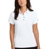 1200W-54475-White-0-LOG154WhiteModelFront OGIO® Women’s Envision Polo