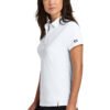 1200W-54475-White-4-LOG154WhiteModelSide OGIO® Women’s Envision Polo
