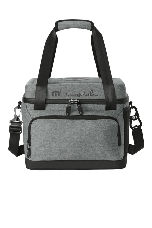 1200W-54577-ShdGyHthr-0-TMB601ShdGyHthrBagFront TravisMathew Cruise 24-Can Cooler