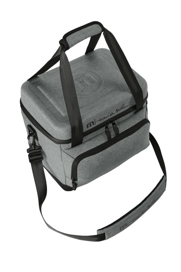 1200W-54577-ShdGyHthr-8-TMB601ShdGyHthrBagDetail3 TravisMathew Cruise 24-Can Cooler