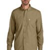 1200W-56682-DarkKhaki-0-CT107106DarkKhakiModelFront Carhartt Force® Sun Defender™ Long Sleeve Shirt