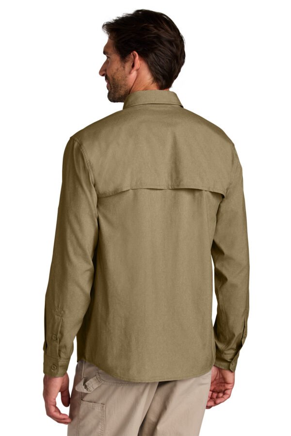 1200W-56682-DarkKhaki-2-CT107106DarkKhakiModelBack Carhartt Force® Sun Defender™ Long Sleeve Shirt