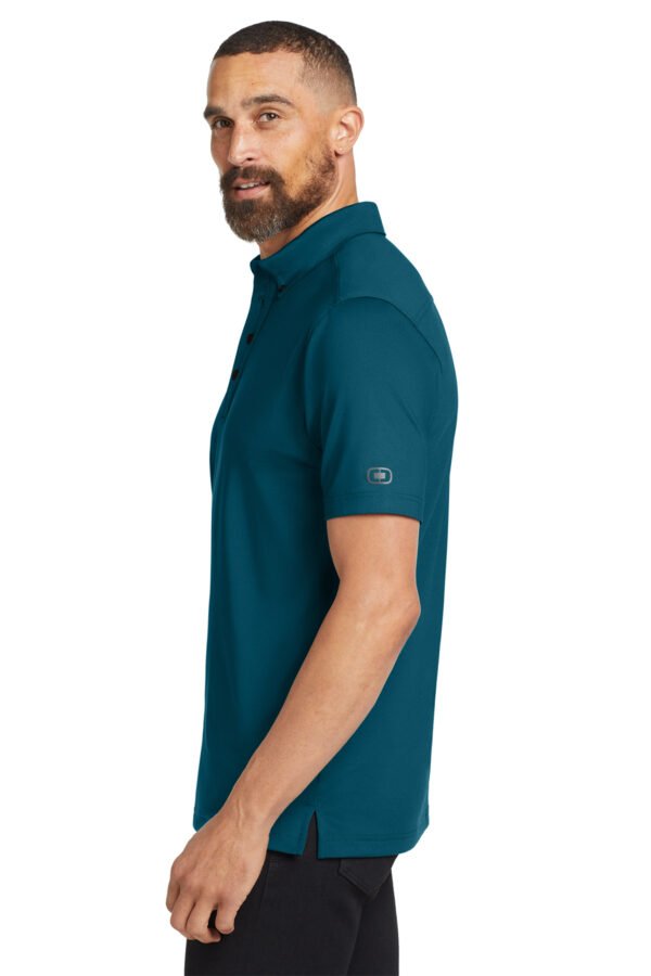 1200W-6024-TealThrttl-4-OG122TealThrttlModelSide3 OGIO® Gauge Polo