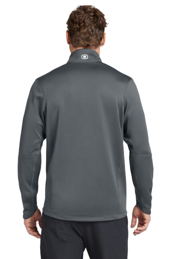 1200W-6575-GearGrey-2-OE700GearGreyModelBack3 OGIO® Fulcrum Full-Zip