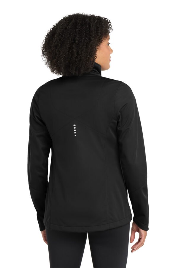 1200W-6578-Blacktop-2-LOE720BlacktopModelBack3 OGIO® Women's Crux Soft Shell