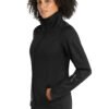 1200W-6578-Blacktop-4-LOE720BlacktopModelSide3 OGIO® Women's Crux Soft Shell