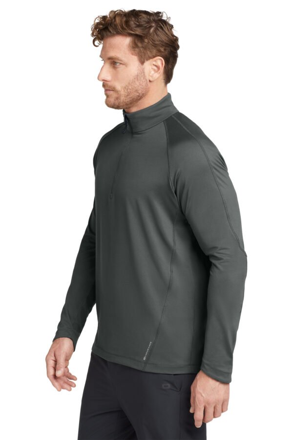 1200W-7988-GearGrey-4-OE550GearGreyModelSide3 OGIO® Radius 1/4-Zip