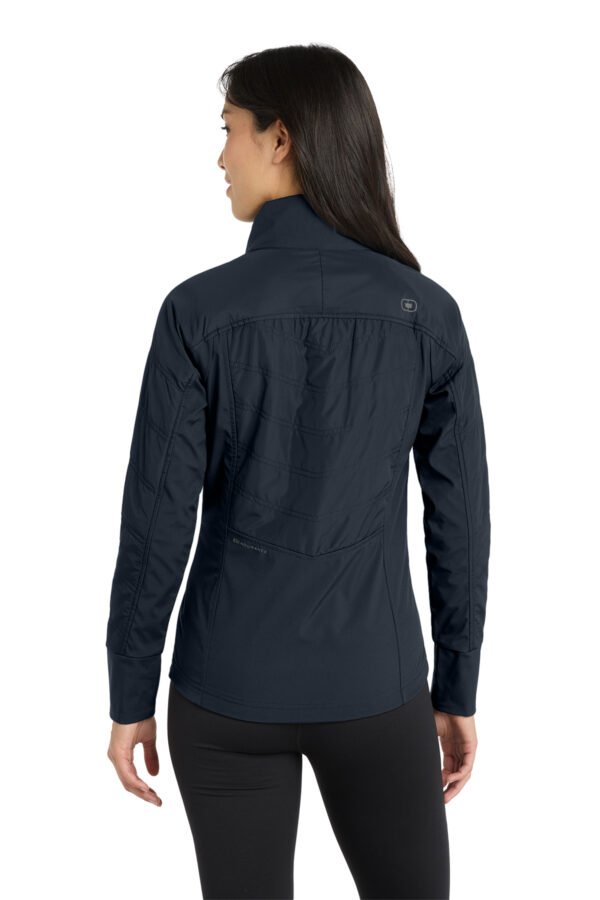 1200W-8312-PropelNavy-2-LOE722PropelNavyModelBack2 OGIO® Women's Brink Soft Shell