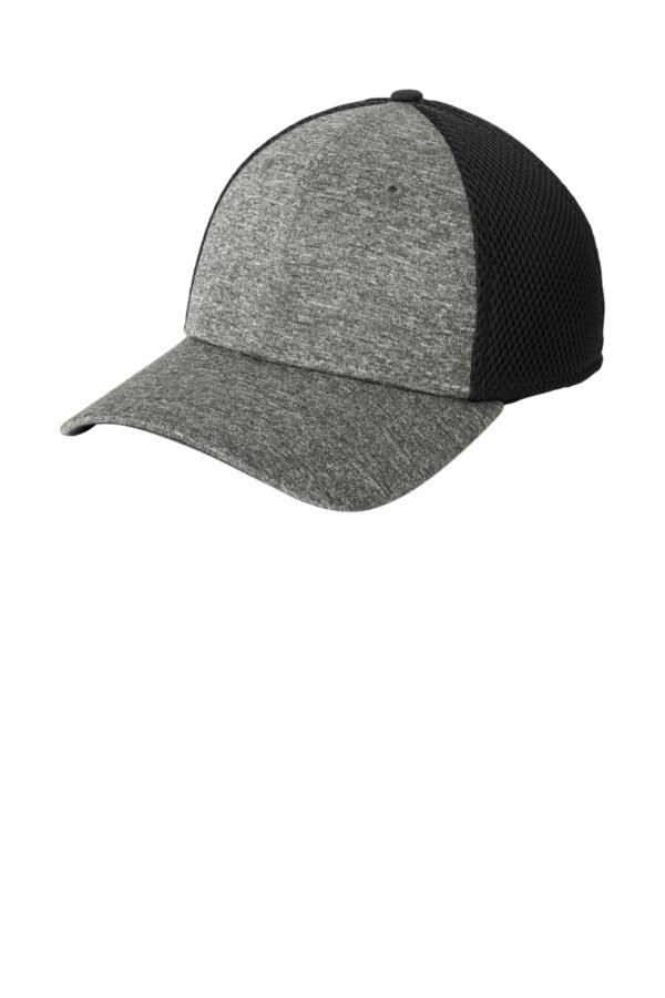 1200W-8394-BkShdHthr-1-NE702BkShdHthrHatLeft2 New Era® Shadow Stretch Mesh Cap