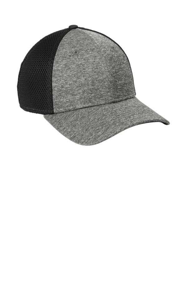 1200W-8394-BkShdHthr-4-NE702BkShdHthrHatRight2 New Era® Shadow Stretch Mesh Cap