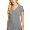1200W-8534-ShdGyHthr-0-LNEA101ShdGyHthrModelFront2 New Era® Women's Heritage Blend V-Neck Tee