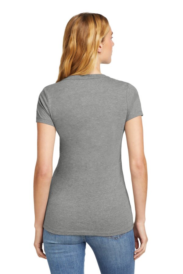 1200W-8534-ShdGyHthr-2-LNEA101ShdGyHthrModelBack2 New Era® Women's Heritage Blend V-Neck Tee