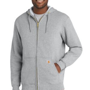 Carhartt® Midweight Hooded Zip-Front Sweatshirt
