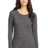 1200W-9833-GearGrHthr-0-LOE340GearGrHthrModelFront2 OGIO ® Women's Force Long Sleeve Tee